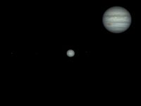 Ganymed Europa Jupiter und Io - Juergen Biedermann